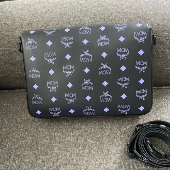 MCM MILLIE MONOGRAM CROSSBODY BAG - Picture 9 of 9